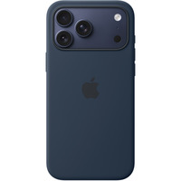 Apple Silikon Case mit MagSafe, Handyhülle dunkelblau, iPhone 17 Pro Max