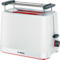 Bosch Home Kompakt-Toaster MyMoment TAT3M121 weiß, 950 Watt, für 2 Scheiben Toast
