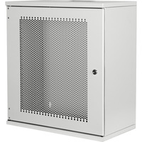 Digitus Wandgehäuse SOHO, 540x400 mm (BxT), IT-Schrank hellgrau, unmontiert, 12 Höheneinheiten