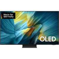 Samsung GQ65S95FATXZG, OLED-Fernseher 163 cm (65 Zoll), schwarz/silber, UltraHD/4K, Vision AI, PVR, Twin-Tuner, One Connect Box, 100Hz Panel