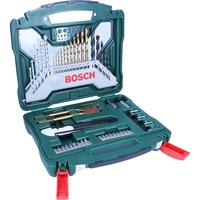 Bosch Heimwerken & Garten X-Line Titanium Bohrer- und Schrauber-Set, 50-teilig, Bohrer- & Bit-Satz grün