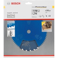 Bosch Kreissägeblatt Expert for Construct Wood, Ø 160mm, 24Z Bohrung 20mm, für Handkreissägen