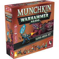 Pegasus Munchkin Warhammer 40K Super Mega Set, Kartenspiel 