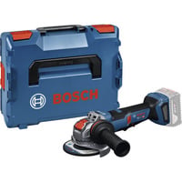Bosch Professional Akku-Winkelschleifer GWX 18V-11PS Professional solo, 18Volt blau/schwarz, ohne Akku und Ladegerät, X-LOCK-Klicksystem, Zusatzhandgriff 