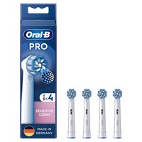 Braun Oral-B Pro Sensitive Clean 4er, Aufsteckbürste weiß