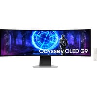 SAMSUNG Odyssey S49DG954SU OLED G95SD, Gaming-Monitor 124 cm (49 Zoll), silber, DQHD, FreeSync Premium Pro, G-Sync kompatibel, 240Hz Panel