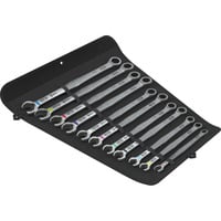Wera 6007 Joker 11 Set 1 Maul-Ringratschenschlüssel-Satz, 11-teilig, Schraubenschlüssel mit Haltefunktion