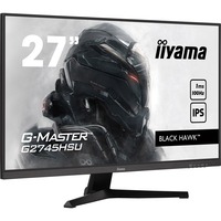 iiyama G-Master G2745HSU-B1, Gaming-Monitor 69 cm (27 Zoll), schwarz (matt), FullHD, IPS, AMD Free-Sync, 100Hz Panel