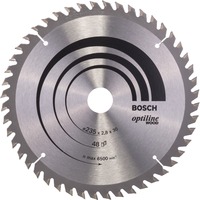 Bosch PRO Wood Kreissägeblatt, Ø 235mm, 48Z Bohrung 30mm, für Handkreissägen