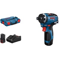 Bosch Professional Akkuschrauber GSR 12V-35 HX Professional, 12Volt blau/schwarz, 2x Li-Ion Akku 3Ah