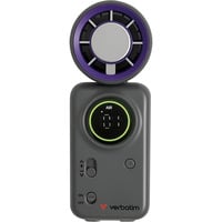 Verbatim Cool 'n' Go Ice Touch Mini, Ventilator grau/lila