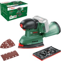 Bosch Heimwerken & Garten Akku-Multischleifer UniversalSander 18V-10 grün, ohne Akku und Ladegerät, POWER FOR ALL ALLIANCE