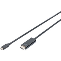 Digitus USB-C Adapterkabel USB-C > HDMI A, 4K @ 60HZ schwarz, 5 Meter