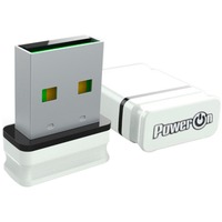 Inter-Tech DMG-02 Wi-Fi 4 USB Nano, WLAN-Adapter 