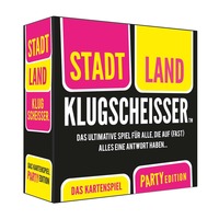Pegasus Stadt Land Klugscheisser - Das Kartenspiel (Party Edition), Partyspiel 