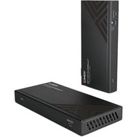 Lindy 150m Cat.6 KVM Extender, DisplayPort-Verlängerung schwarz, DisplayPort 1.2, USB, IR & RS-232, HDBaseT