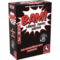 Pegasus BAM! - Länger, Tiefer, Härter, Partyspiel 