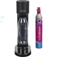 SodaStream Wassersprudler GAIA Black schwarz, inkl. 1 PET-Flasche + 1 CO₂-Zylinder
