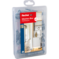 fischer Meister-Box Hohlraum-Metalldübel silber, 50-teilig, mit Schraube