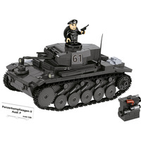 COBI Panzerkampfwagen II Ausf. F, Konstruktionsspielzeug Maßstab 1:28