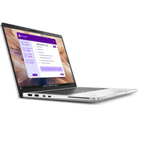 Dell Pro 13 Plus (YXWNP), Notebook silber, Intel® Core™ Ultra 5 235U, Intel® Graphics, 16 GB LPDDR5, 512 GB (512 GB SSD), Windows 11 Pro