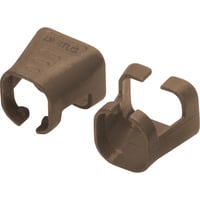 Digitus Farbclips für Patchkabel, Kabelclip braun