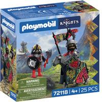 PLAYMOBIL 72118 Knights Anführer Drachenritter, Konstruktionsspielzeug 