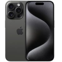 Apple iPhone 15 Pro 256GB Generalüberholt, Handy Titan Schwarz, iOS