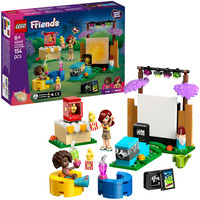 LEGO 42642 Friends Filmabend mit Freunden, Konstruktionsspielzeug
