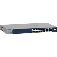Netgear GS724TP, Switch blau, 190W PoE Budget