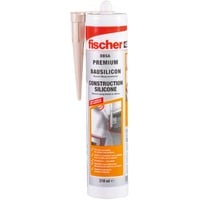 fischer Bausilicon DBSA SLG 310ml schiefergrau, Dichtmasse grau, RAL 7015