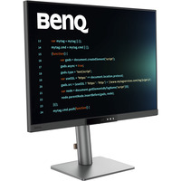 BenQ RD280UG Programmiermonitor, LED-Monitor 71.6 cm (28.2 Zoll), silber, UHD+, IPS, HDMI, DP, USB-C, USB-Hub, MoonHalo Backlight, 120Hz Panel