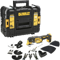 DEWALT Akku-Multitool (Basisversion) DCS355N-XJ, 18 Volt, Multifunktions-Werkzeug gelb/schwarz, Ohne Akku, inklusive 30-teiligem Zubehör-Set