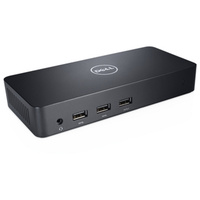 Dell USB Dock 3.0 D3100 Generalüberholt, Dockingstation schwarz