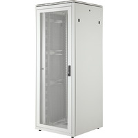 Digitus Netzwerkschrank Unique Serie - 800x800 mm (BxT), IT-Schrank hellgrau, 42 Höheneinheiten