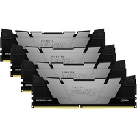 Kingston FURY DIMM 128 GB DDR4-3600 (4x 32 GB) Quad-Kit, Arbeitsspeicher schwarz, KF436C18RB2K4/128, Renegade, INTEL XMP