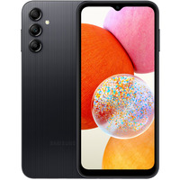 SAMSUNG Galaxy A14 64GB Generalüberholt, Handy Black Mist, Dual SIM, Android, 4 GB