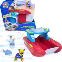 Spin Master Paw Patrol - Sea Patroller Rettungsboot, Spielfahrzeug mit Chase-Figur und Hai