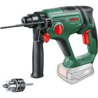 Bosch Akku-Bohrhammer UniversalHammer 18V BARETOOL, Adapter grün/schwarz, ohne Akku und Ladegerät, POWER FOR ALL ALLIANCE