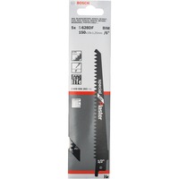 Bosch Professional Säbelsägeblatt S 628 DF Special for Plaster, 5 Stück Länge 150mm