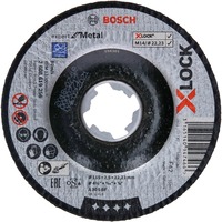 Bosch X-LOCK Trennscheibe Expert for Metal, Ø 115mm Bohrung 22,23mm, A 30 S BF, gekröpft