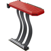 HYTE PCIe 5.0 Hyper Riser, Verlängerungskabel rot/schwarz, 20cm