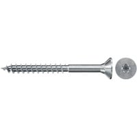 fischer Spanplattenschraube ClassicFast II 4,0x35 Senkkopf TX 1000 Stück, mit Teilgewinde, verzinkt