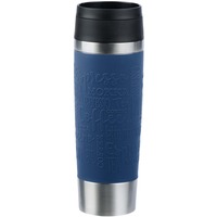 Emsa TRAVEL MUG Classic Grande Thermobecher dunkelblau/edelstahl, 0,5 Liter