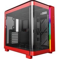 Montech KING 95   , Tower-Gehäuse rot, Tempered Glass x 2