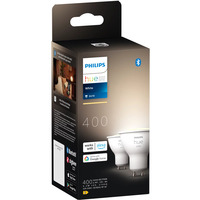 Philips Hue White GU10 Smarter Sport Doppelpack 400 lm, LED-Lampe 