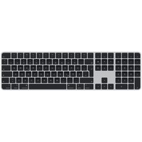 Apple Magic Keyboard mit Touch ID und Ziffernblock, Tastatur silber/schwarz, DE-Layout, für Mac Modelle mit Apple Chip