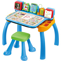 VTech 6-in-1 Magischer Schreibtisch, Spieltisch blau/gelb