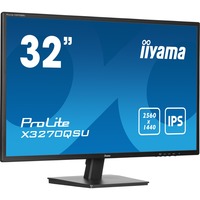 iiyama ProLite X3270QSU-B1, LED-Monitor 80 cm (31.5 Zoll), schwarz (matt), WQHD, IPS, HDMI, DP, 100Hz Panel