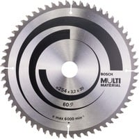 Bosch PRO Multi Material Kreissägeblatt, Ø 254mm, 60Z Bohrung 30mm, für Kapp- & Gehrungssägen